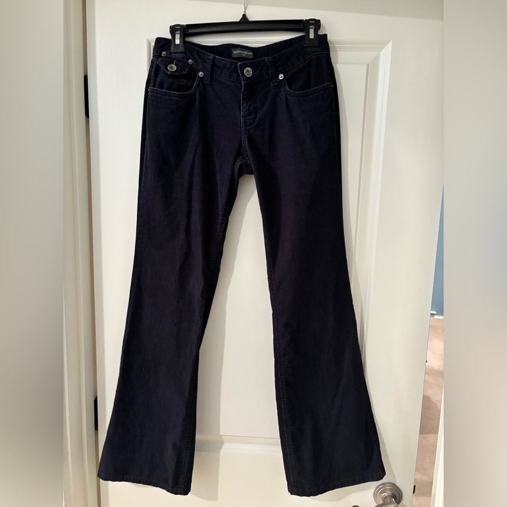 Banana Republic Charcoal Corduroy Pants